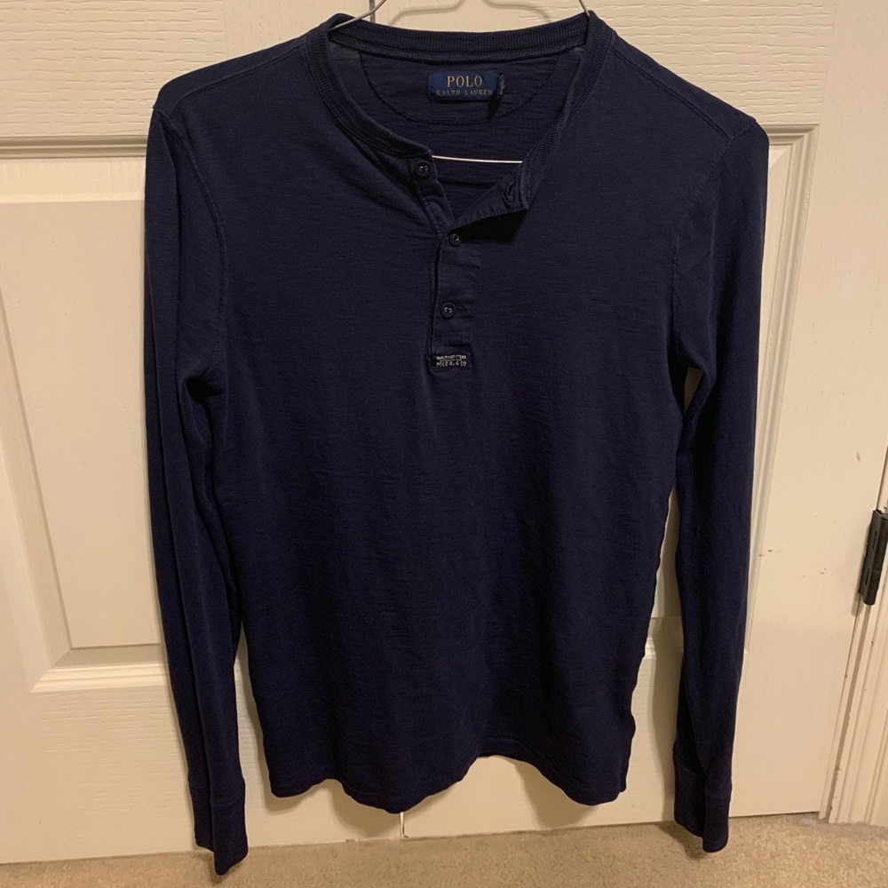 Polo half button down collared shirt! Worn once